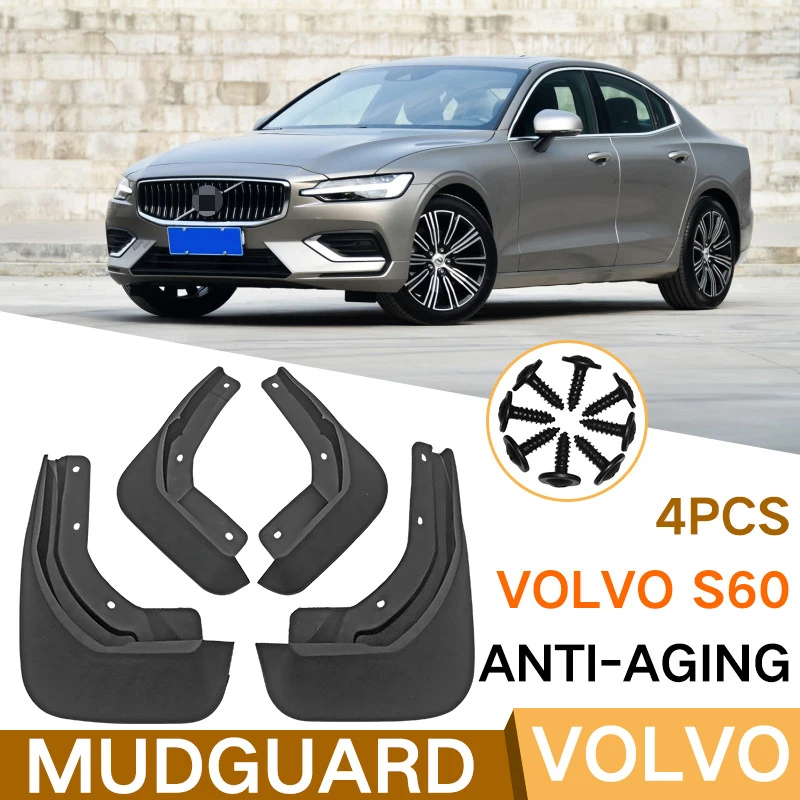 Set Molded Mud Flaps Mudflaps Splash Guards Front Rear Mudguards 4PCS ABS Fender Car Accessories For Volvo S60 2020
Set Molded Mud Flaps Mudflaps Splash Guards Front Rear Mudguards 4PCS ABS Fender Car Accessories For Volvo S60 2020