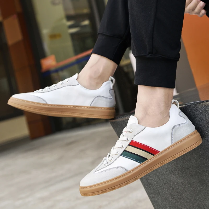 Natural Leather Shoes Men Quality Non-Slip Comfort Casual Shoes Sneakers Footwear Rubber Walking Men Shoes Zapatos Hombre
Natural Leather Shoes Men Quality Non-Slip Comfort Casual Shoes Sneakers Footwear Rubber Walking Men Shoes Zapatos Hombre