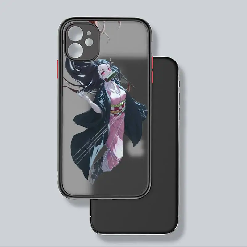 Kimetsu No Yaiba Demon Slayer Phone Case For iphone 12 11 8 7 plus mini x xs xr pro max matte transparent cover 
Kimetsu No Yaiba Demon Slayer Phone Case For iphone 12 11 8 7 plus mini x xs xr pro max matte transparent cover