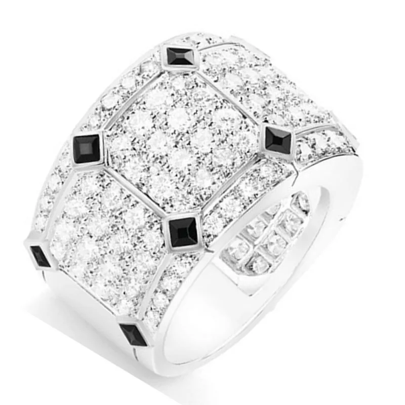 Popular Unisex Open Adjustable Ring Inlaid Full Bling Iced Rhinestone AAA CZ Circle for Women Men Party Causal Fashion Jewelry
Popular Unisex Open Adjustable Ring Inlaid Full Bling Iced Rhinestone AAA CZ Circle for Women Men Party Causal Fashion Jewelry