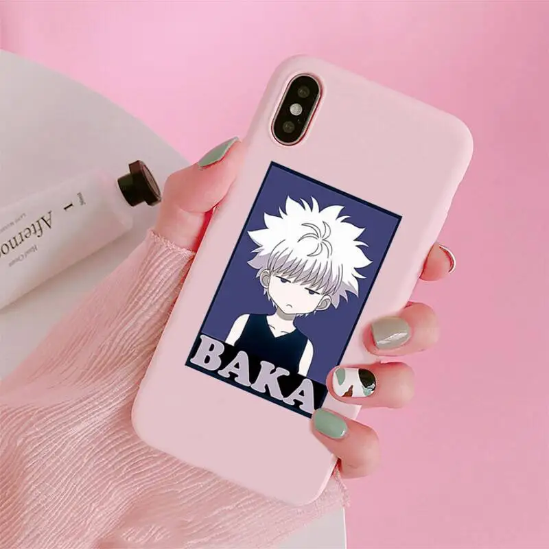 Чехол для телефона hunter x Killua Zoldyck iPhone 12 mini 11 Pro Max X XR XS 8 7 6s Plus матовые