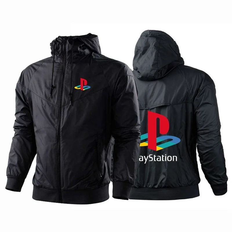 Man's PlayStation Logo Harajuku Windbreaker Solid Zipper Coats Print Jackets Sport Popular Patchwork High street Hoodie
Man's PlayStation Logo Harajuku Windbreaker Solid Zipper Coats Print Jackets Sport Popular Patchwork High street Hoodie