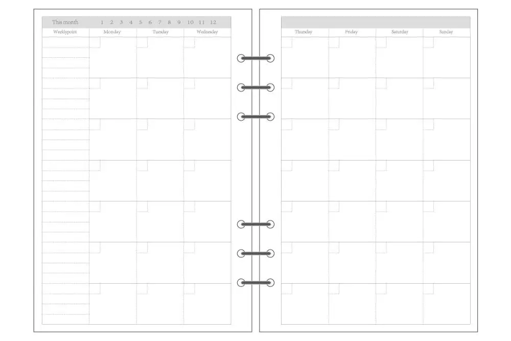 Блокнот А5/А6 сменные листы внутренняя страница 45 листов
Блокнот А5/А6 сменные листы внутренняя страница 45 листов