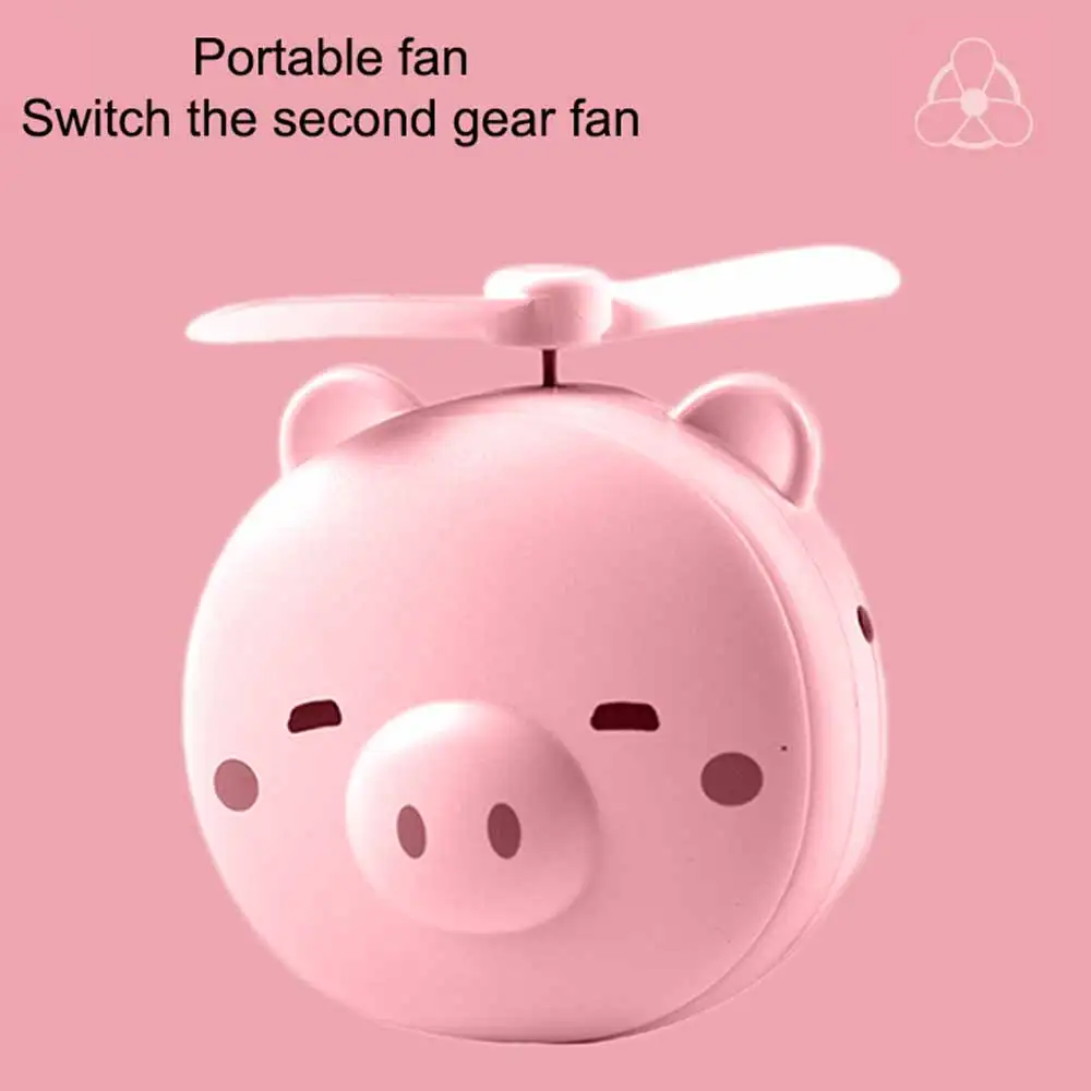 Mini Cosmetic Fan LED Fill Light Pig Cute Cartoon Handheld Portable Makeup Hand Mirror USB Rechargeable Round Pocket Mirror
Mini Cosmetic Fan LED Fill Light Pig Cute Cartoon Handheld Portable Makeup Hand Mirror USB Rechargeable Round Pocket Mirror