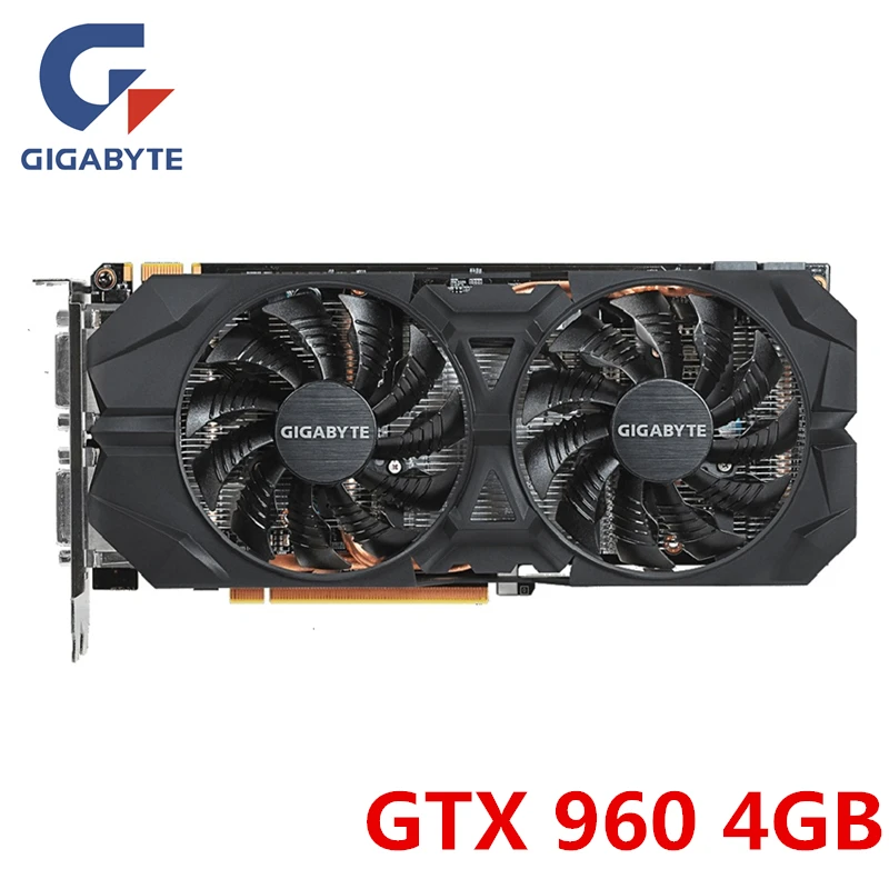 Видеокарта Gigabyte GTX 960 4 ГБ NVIDIA GTX960 Гб OC графические карты GPU плата для настольного