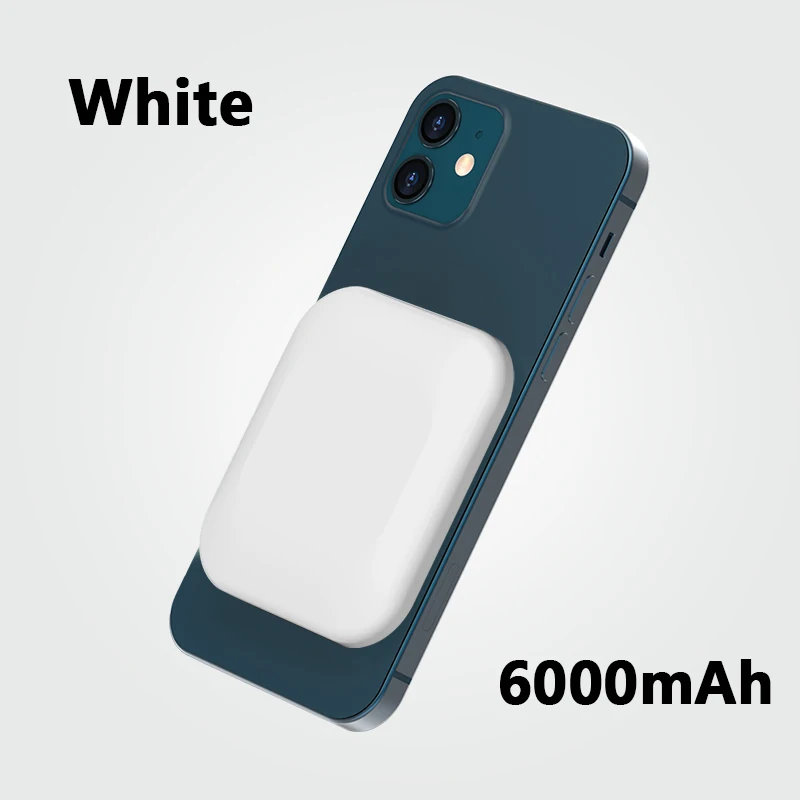 Внешний аккумулятор для iPhone 13 12 13Pro 12pro Max Mini Xiaomi 6000 мАч | Мобильные телефоны и