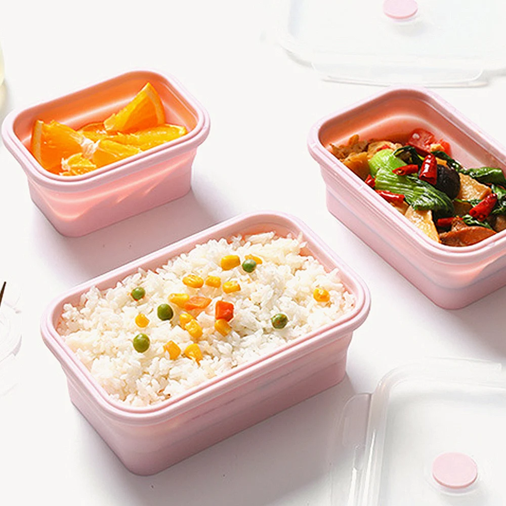 4pcs Silicone Lunch Box Folding Food Container Eco-Friendly Picnic Camping Outdoor Lunchbox
4pcs Silicone Lunch Box Folding Food Container Eco-Friendly Picnic Camping Outdoor Lunchbox