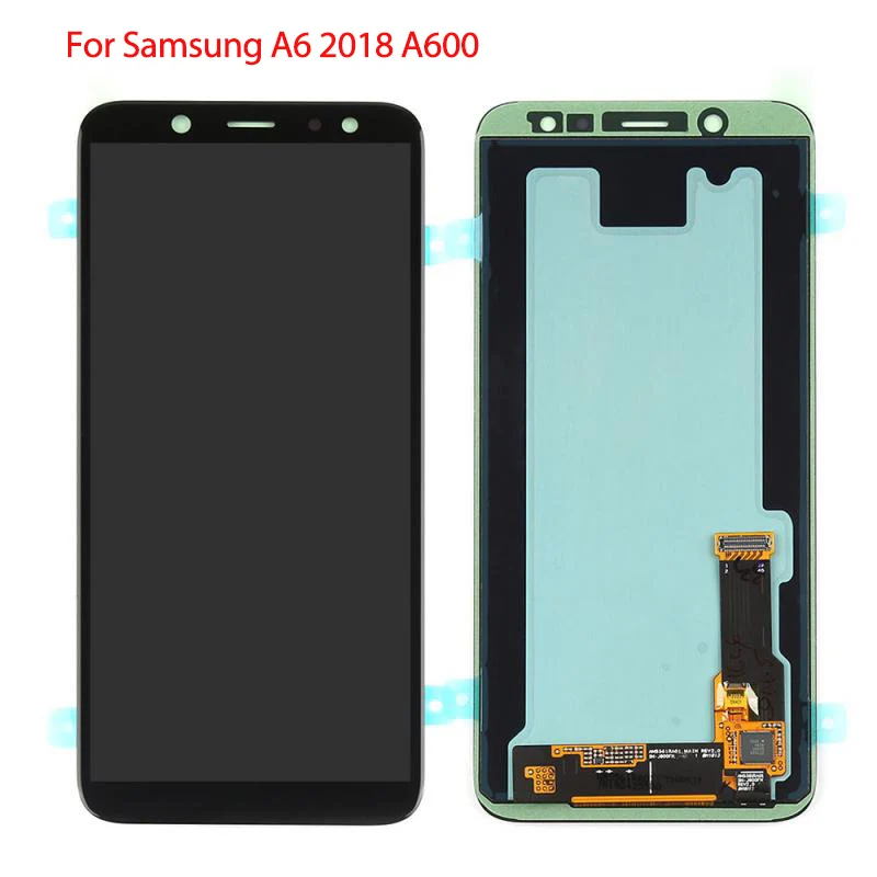 Новый 100% оригинальный Дисплей для Samsung A6 2018 A600, ЖК-экран с сенсорным дигитайзером в сборе, сменный ЖК-экран с пикселем 
Новый 100% оригинальный Дисплей для Samsung A6 2018 A600, ЖК-экран с сенсорным дигитайзером в сборе, сменный ЖК-экран с пикселем