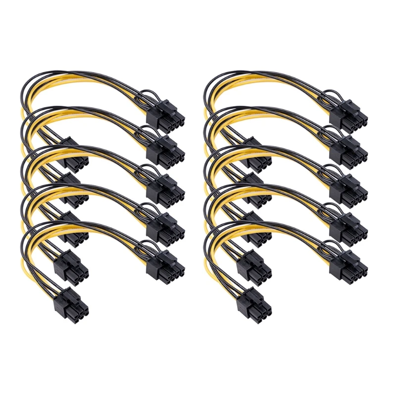 Cavo di alimentazione PCI express da 6 pin a 6 + 2Pin GPU 6 pin 8pin cavo di alimentazione per Corsair HX serie W HX520W HX620W
Cavo di alimentazione PCI express da 6 pin a 6 + 2Pin GPU 6 pin 8pin cavo di alimentazione per Corsair HX serie W HX520W HX620W