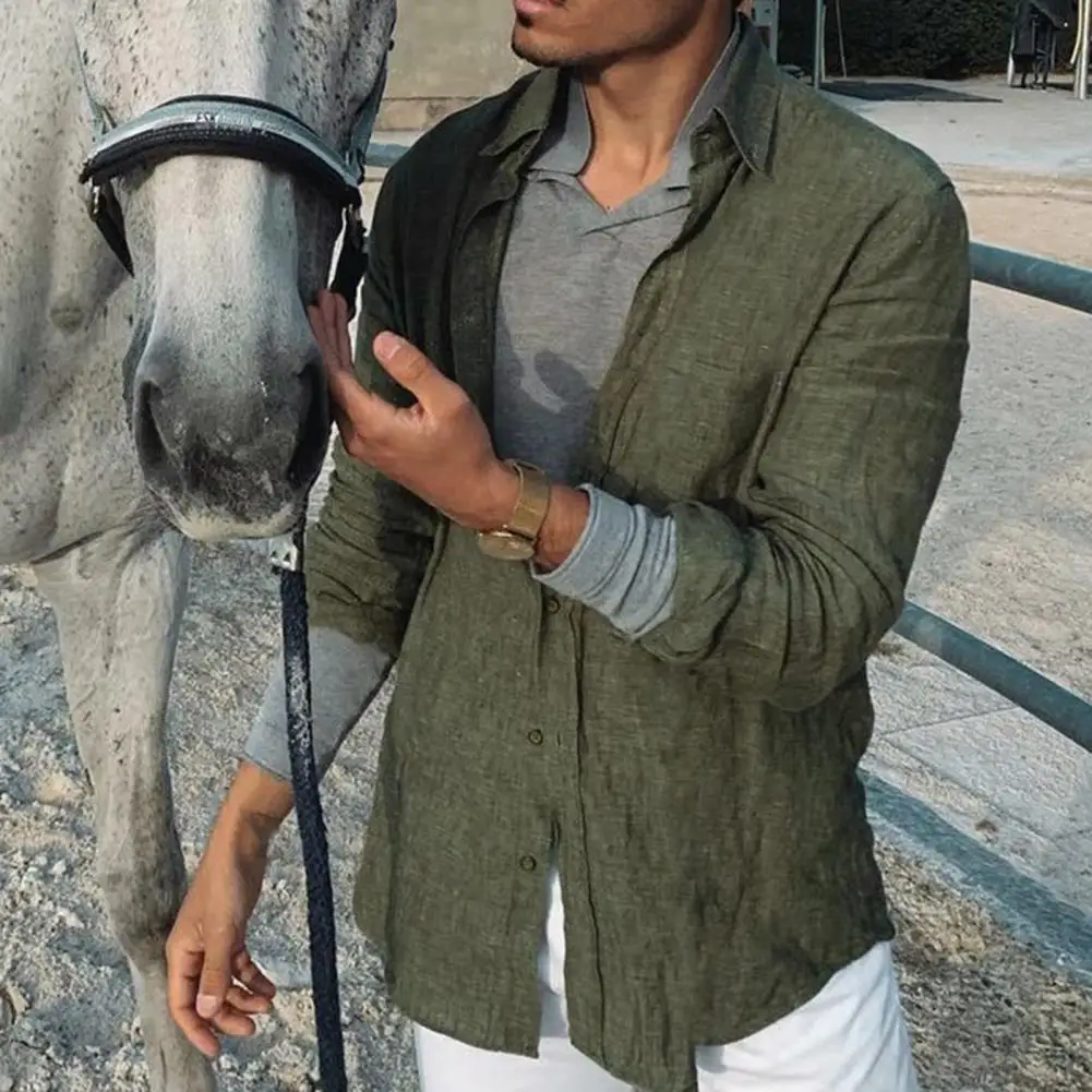 2021 Men's Cotton Linen TShirts Fashion Long Sleeve Solid Blusas Male Business Casual Shirts Man Loose Male Blouse Tops
2021 Men's Cotton Linen TShirts Fashion Long Sleeve Solid Blusas Male Business Casual Shirts Man Loose Male Blouse Tops