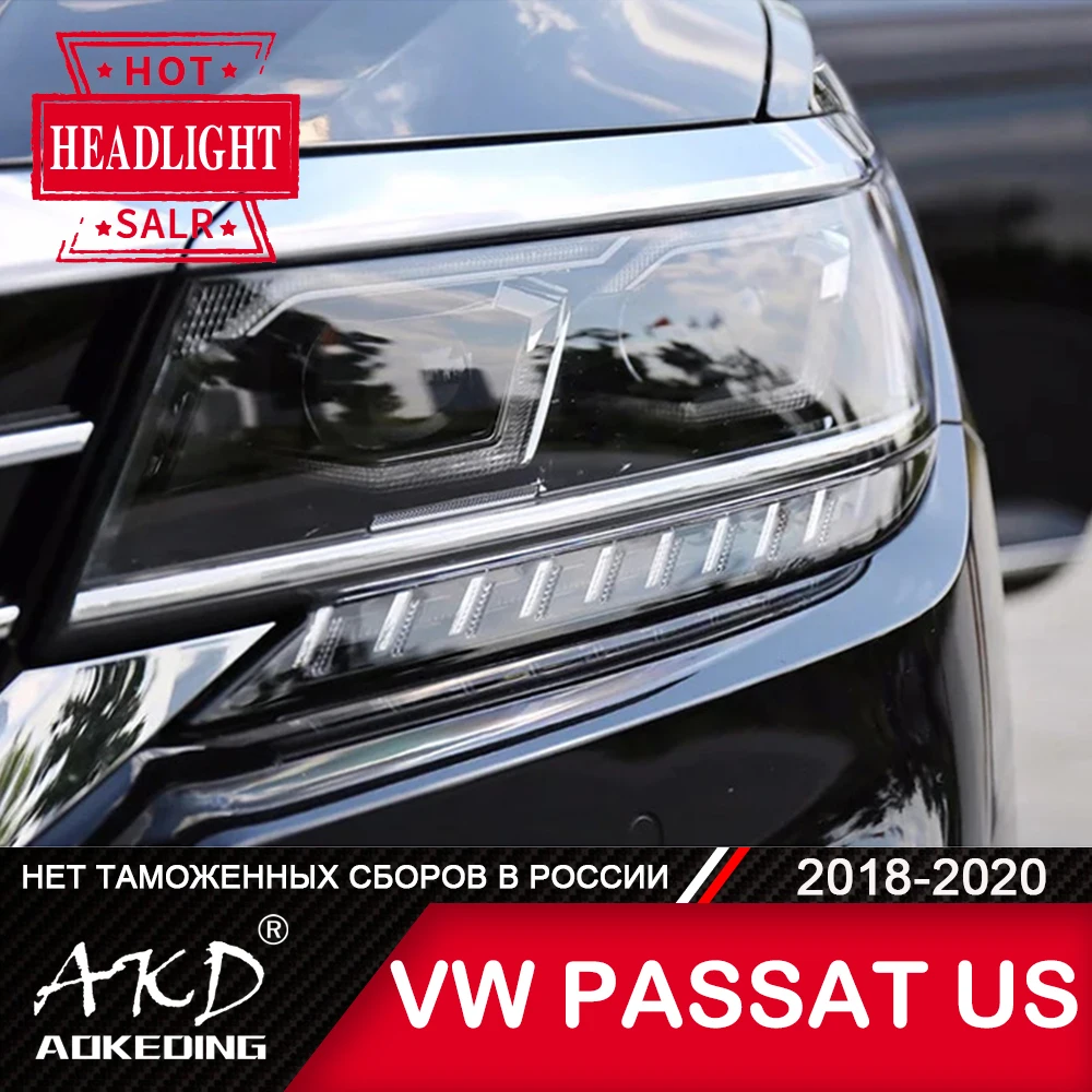 For Car VW PASSAT US B9 Head Lamp 2018-2020 Car Accessory Fog Light Day Running Light DRL H7 LED Bi Xenon Bulb PASSAT Headlights 
For Car VW PASSAT US B9 Head Lamp 2018-2020 Car Accessory Fog Light Day Running Light DRL H7 LED Bi Xenon Bulb PASSAT Headlights