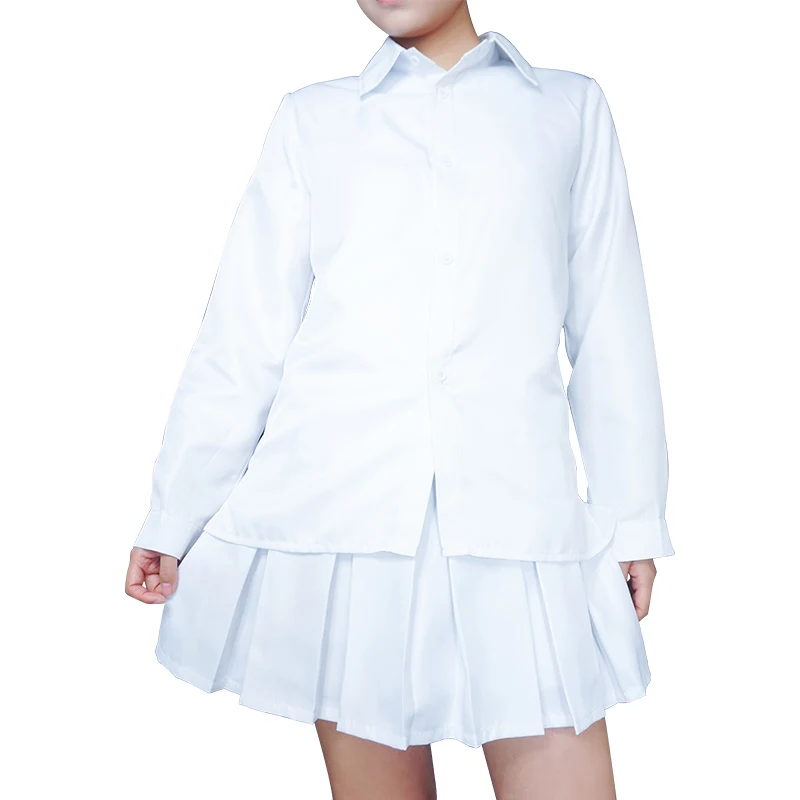 Anime The Promised Neverland Emma Cosplay Costume Shirt Skirt Emma Norman Costume School Uniforms Shirt Pants Set Wig
Anime The Promised Neverland Emma Cosplay Costume Shirt Skirt Emma Norman Costume School Uniforms Shirt Pants Set Wig