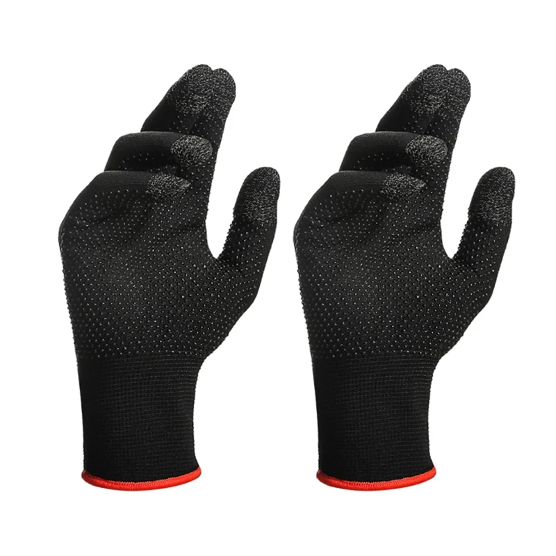 2Pcs Game Gloves for PUBG Sweat Proof Non-Scratch Sensitive Press Screen Gaming Finger Thumb Sleeve Gloves
2Pcs Game Gloves for PUBG Sweat Proof Non-Scratch Sensitive Press Screen Gaming Finger Thumb Sleeve Gloves