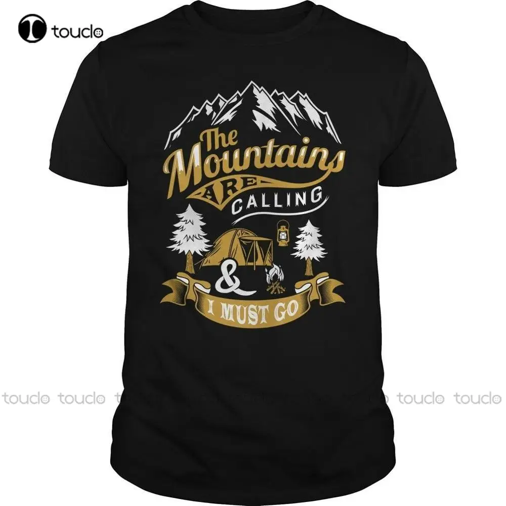 The Mountains Are Calling and I Must Go Funny Camping Quotes T Shirt Discount 100 % Cotton for Men Shirts Novelty Hip Hop T-Shir
The Mountains Are Calling and I Must Go Funny Camping Quotes T Shirt Discount 100 % Cotton for Men Shirts Novelty Hip Hop T-Shir
