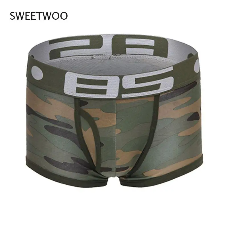 Men's Underwear Sexy Men's Boxer Camouflage Print Shorts Soldier Color Breathable Cotton U Convex Boxer Men's Trend
Men's Underwear Sexy Men's Boxer Camouflage Print Shorts Soldier Color Breathable Cotton U Convex Boxer Men's Trend