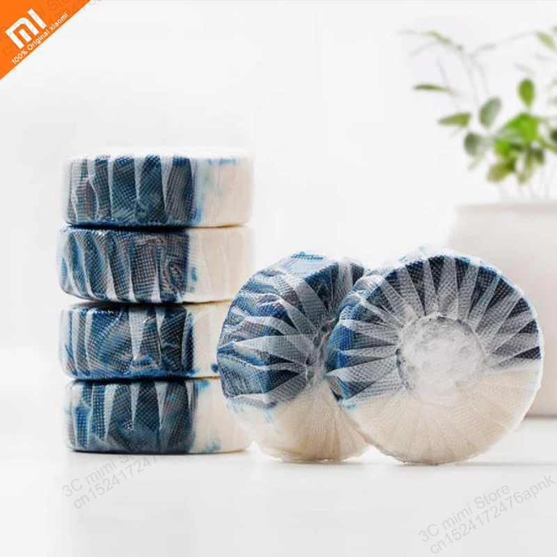 Xiaomi Mijia двойной эффект Туалет блок анион активный фактор Глубокая чистка