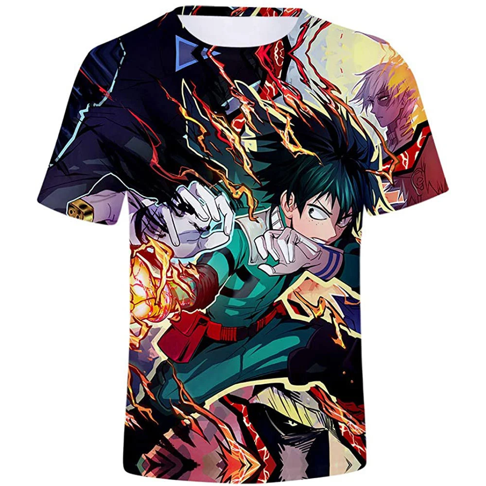 Мужская/женская футболка с 3D принтом My Hero Academia, летние топы с коротким рукавом, забавная футболка с аниме «Моя геройская Академия», 2021
Мужская/женская футболка с 3D принтом My Hero Academia, летние топы с коротким рукавом, забавная футболка с аниме «Моя геройская Академия», 2021