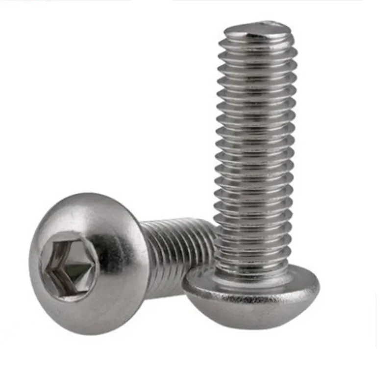1000pcs/lot wholesale price M2 M2.5 M3 M4 M5 Stainless Steel 304 ISO7380 Head Hexagon Socket Button Head Cap Screws
1000pcs/lot wholesale price M2 M2.5 M3 M4 M5 Stainless Steel 304 ISO7380 Head Hexagon Socket Button Head Cap Screws