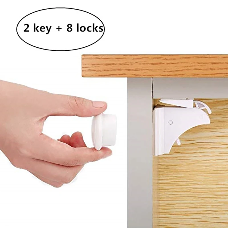Magnetic Child Lock 8 Locks Baby Safety Baby Protections Cabinet Door Lock Kids Drawer Locker Security Invisible Locks
Magnetic Child Lock 8 Locks Baby Safety Baby Protections Cabinet Door Lock Kids Drawer Locker Security Invisible Locks