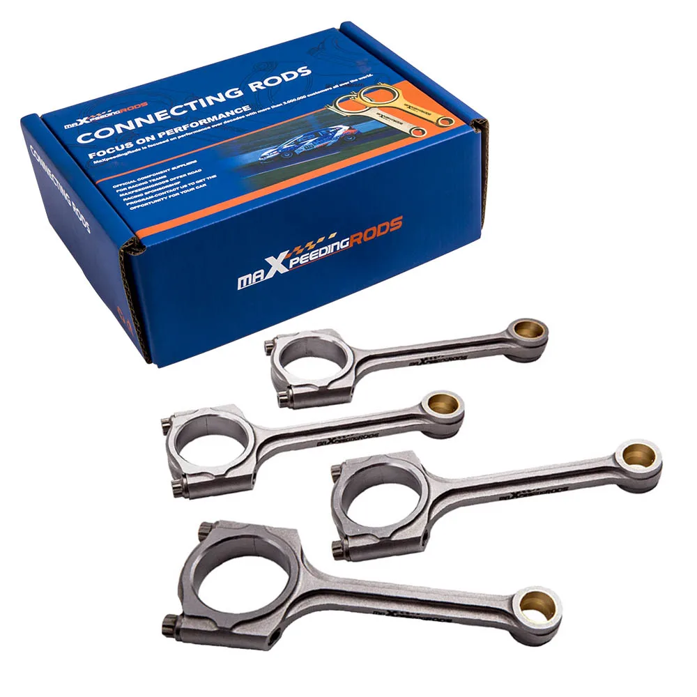 4Pcs Forged Steel I-Beam Connecting Rods+5/16" ARP 2000 Bolts for Honda GK5 L15B L15B2 for Jazz 5.610in Around 600-800HP
4Pcs Forged Steel I-Beam Connecting Rods+5/16" ARP 2000 Bolts for Honda GK5 L15B L15B2 for Jazz 5.610in Around 600-800HP