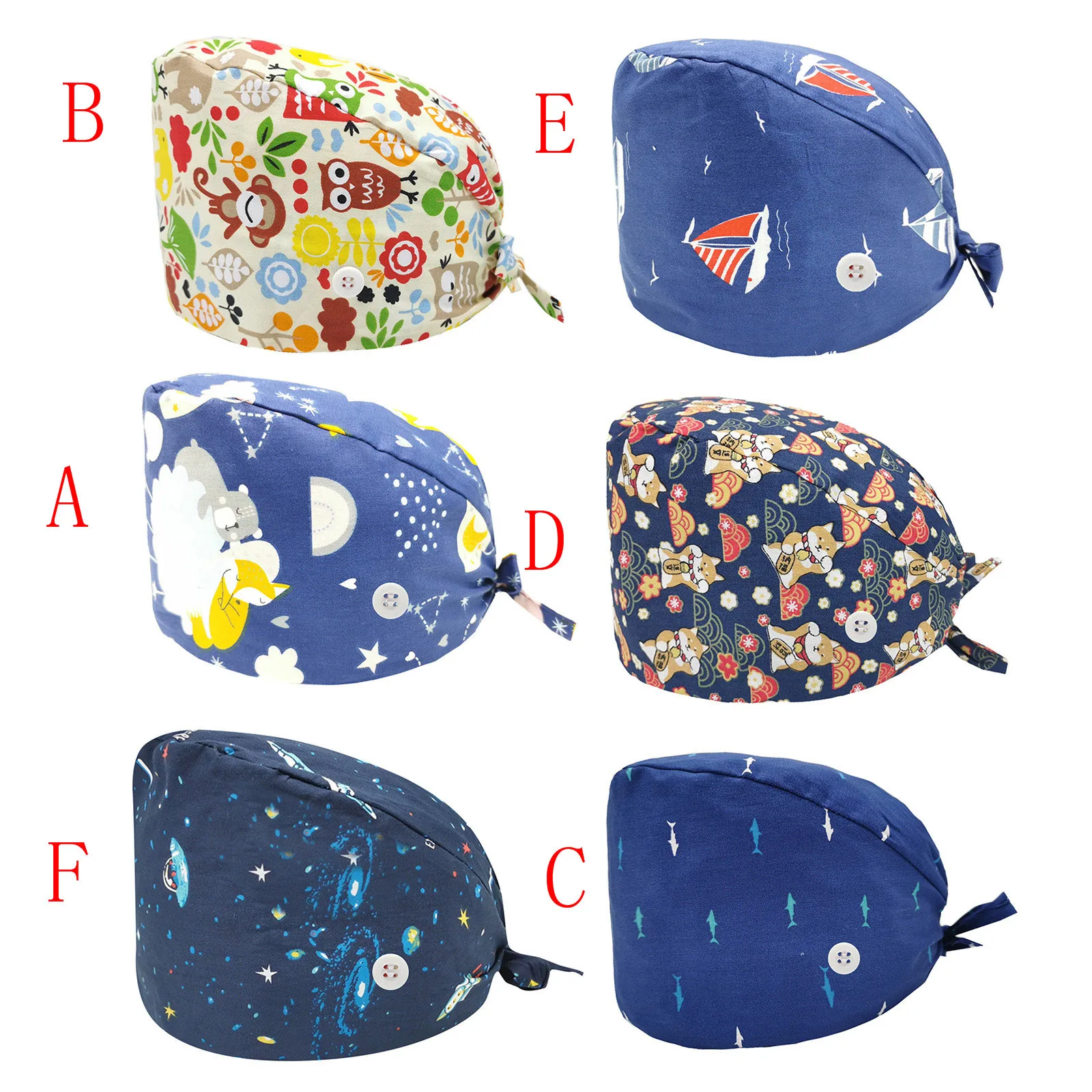 Breathable Printing clinical Surgical hat Beautician Scrub cap Pet clinic working hat hospital hat gorros quirurgicos A50
Breathable Printing clinical Surgical hat Beautician Scrub cap Pet clinic working hat hospital hat gorros quirurgicos A50