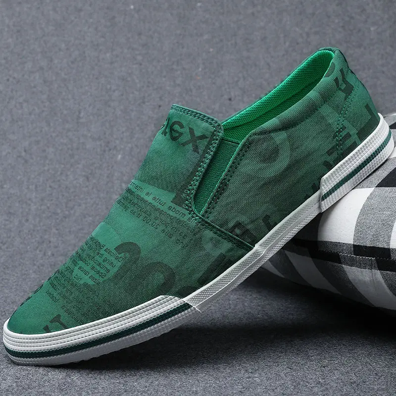 New Spring and Autumn Men's Canvas Shoes Summer Breathable Mens Sneakers Mixed Colors Slip on Fashion Mens Loafers
New Spring and Autumn Men's Canvas Shoes Summer Breathable Mens Sneakers Mixed Colors Slip on Fashion Mens Loafers