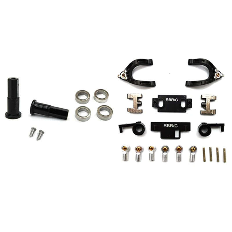 2 Set RC Car Part: 1 Set 5Mm Wheel Hub Hex Adapter With Bearing & 1 Set Upper Lower Swing Arm Steering Cup Knuckle Set
2 Set RC Car Part: 1 Set 5Mm Wheel Hub Hex Adapter With Bearing & 1 Set Upper Lower Swing Arm Steering Cup Knuckle Set