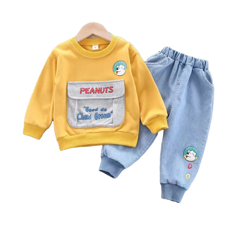 Spring Autumn Children's Clothing Suit 0-4 Years Boys Pullover Outfit Tops + Trousers 2Pcs Sets Letter Cartoon Baby Kids Clothes
Spring Autumn Children's Clothing Suit 0-4 Years Boys Pullover Outfit Tops + Trousers 2Pcs Sets Letter Cartoon Baby Kids Clothes