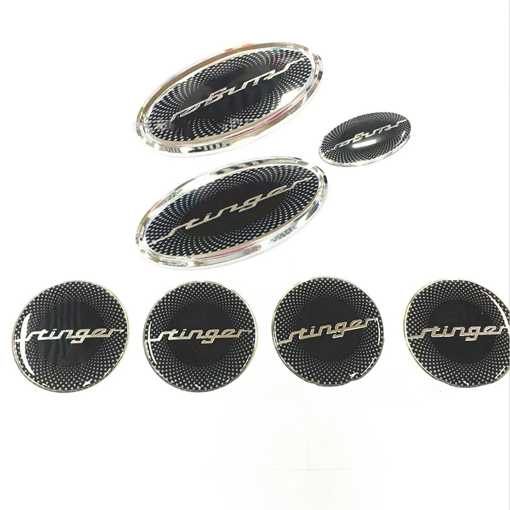 7pcs/lot Stinger Front Hood Rear Sticker Car Steering Wheel Sticker For Kia K5 K3 K2 K4 Stinger KIA Wheel Center Hub Cap Sticker
7pcs/lot Stinger Front Hood Rear Sticker Car Steering Wheel Sticker For Kia K5 K3 K2 K4 Stinger KIA Wheel Center Hub Cap Sticker