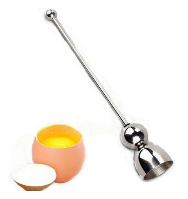 Egg Topper Egg Cracker Snipper Stainless Kitchen Tool Steel Cutter Opener Scissor Tijera Clipper Shell Boiled Cooked
Egg Topper Egg Cracker Snipper Stainless Kitchen Tool Steel Cutter Opener Scissor Tijera Clipper Shell Boiled Cooked