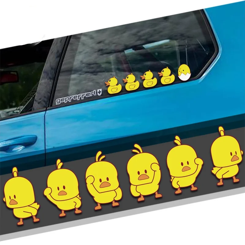 Cute Small Duck Yellow Car Sticker Decal Window Vinyl Front Rear Windshield Decal Auto Motorcycle Styling Cover Scratches PVC
Cute Small Duck Yellow Car Sticker Decal Window Vinyl Front Rear Windshield Decal Auto Motorcycle Styling Cover Scratches PVC
