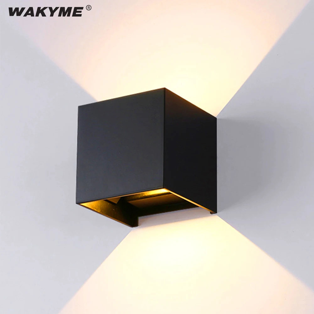 WAKYME LED Wall Lamp Waterproof Indoor & Outdoor AC85-265V Aluminum Lamp 12W Home Lighting Decoration Sconce for Bedroom Porch
WAKYME LED Wall Lamp Waterproof Indoor & Outdoor AC85-265V Aluminum Lamp 12W Home Lighting Decoration Sconce for Bedroom Porch