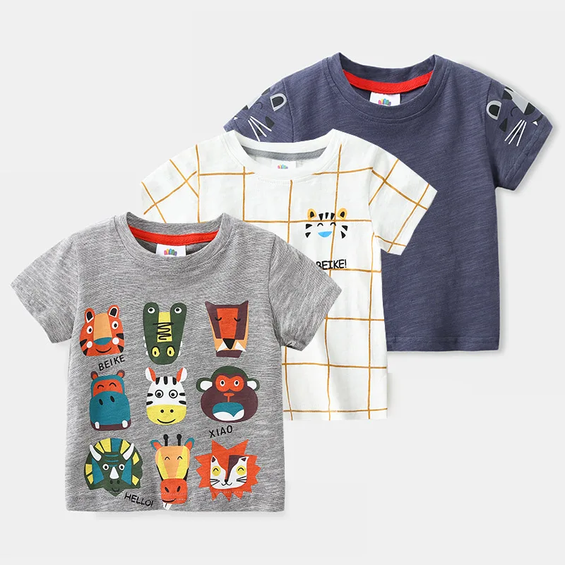 2023 Summer Novelty New 2 3 4 5 6 8 9 10 Years Children'S Clothing Cotton Tees Cartoon Animal Short Sleeve T-Shirt For Kids Boy
2023 Summer Novelty New 2 3 4 5 6 8 9 10 Years Children'S Clothing Cotton Tees Cartoon Animal Short Sleeve T-Shirt For Kids Boy
