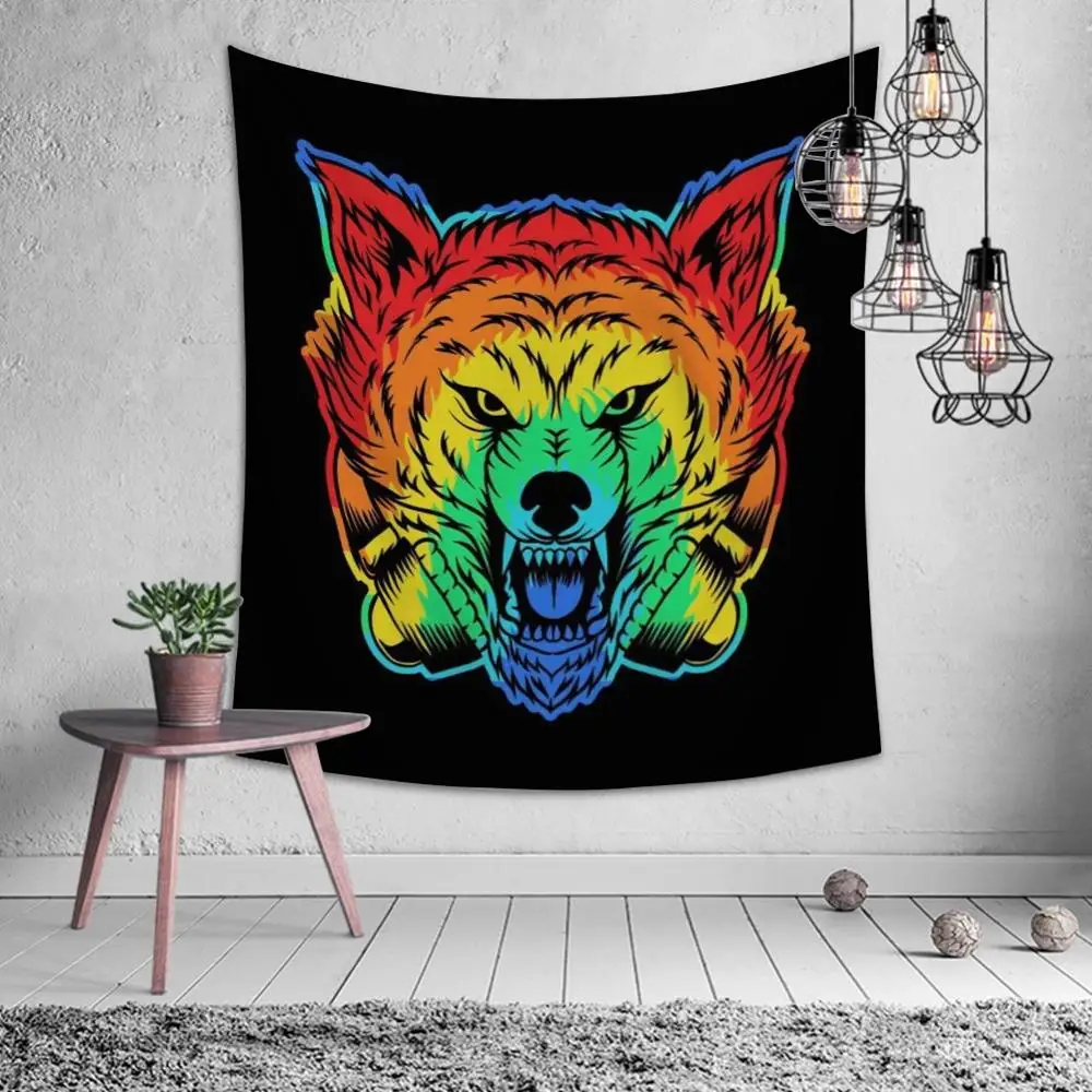 Cartoon Animal Lion Deer Tiger Tapestry Hippie Mandala Wall Hanging Bedroom Polyester Travel Trip Camp Psychedelic Tablecloth
Cartoon Animal Lion Deer Tiger Tapestry Hippie Mandala Wall Hanging Bedroom Polyester Travel Trip Camp Psychedelic Tablecloth