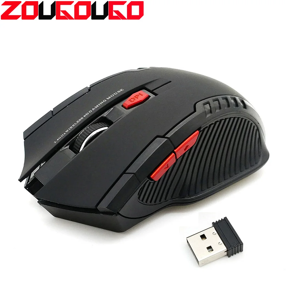 2.4GHz Wireless Mice With USB Receiver Gamer 2000DPI Mouse For Computer PC Laptop
2.4GHz Wireless Mice With USB Receiver Gamer 2000DPI Mouse For Computer PC Laptop