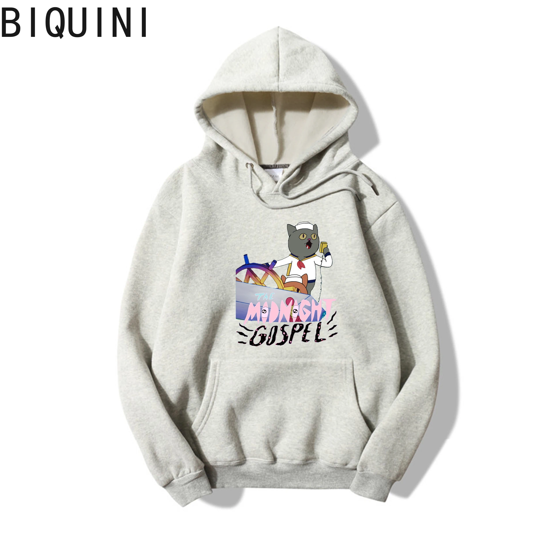 Midnight gospel oversized Sweatshirt velvet Warm unisex Loose Hoodies Women Hooded Simple All-match Leisure Oversize Pullovers 
Midnight gospel oversized Sweatshirt velvet Warm unisex Loose Hoodies Women Hooded Simple All-match Leisure Oversize Pullovers