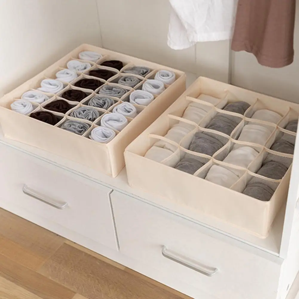 Large Capacity Oxford Cloth Closet Underwear Necktie Socks Bra Storage Boxes Case Container Clothing Organizer
Large Capacity Oxford Cloth Closet Underwear Necktie Socks Bra Storage Boxes Case Container Clothing Organizer