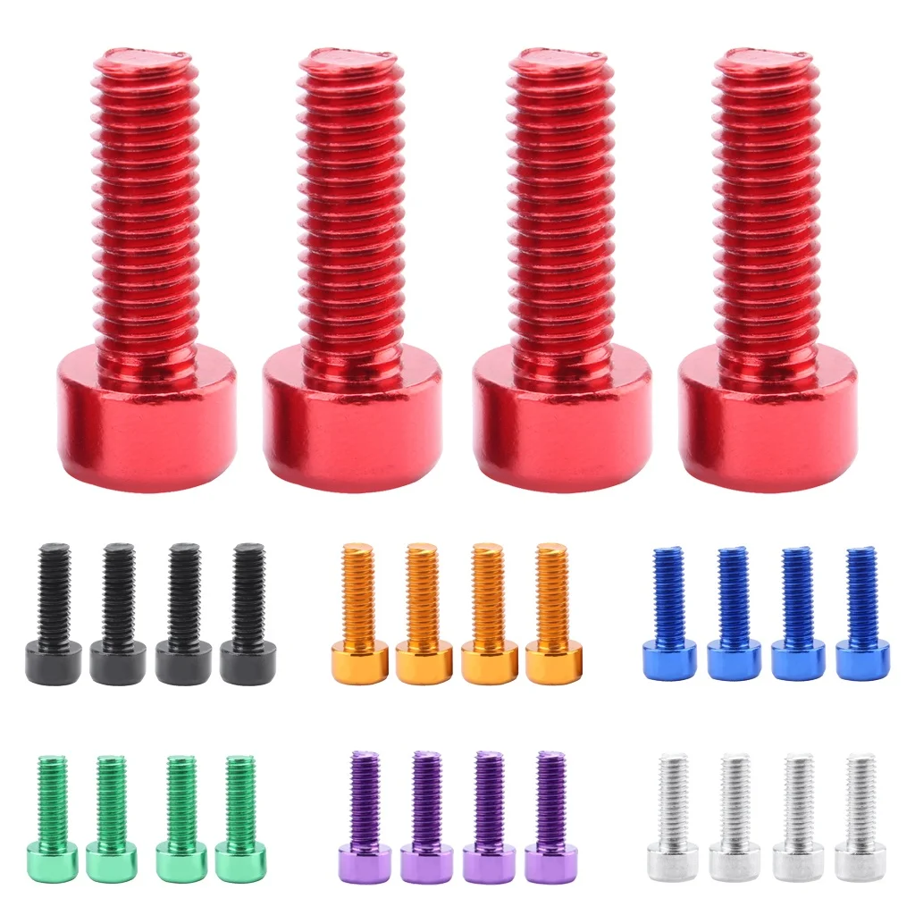 4PCS Bicycle Water Bottle Holder Screws Bottle Cage Screw Bike Bottle Bolt Bicycle Aluminum Alloy Screw Bike Repair Accessories
4PCS Bicycle Water Bottle Holder Screws Bottle Cage Screw Bike Bottle Bolt Bicycle Aluminum Alloy Screw Bike Repair Accessories