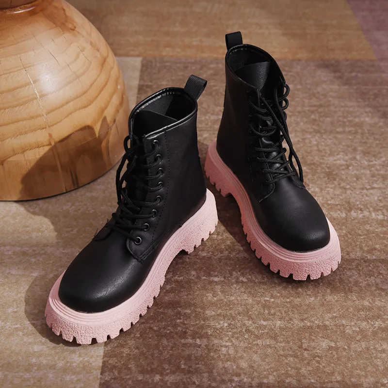 Martin boots autumn 2021women's boots thick bottom British style mid-tube boots green bottom short boots fashion women's shoes
Martin boots autumn 2021women's boots thick bottom British style mid-tube boots green bottom short boots fashion women's shoes