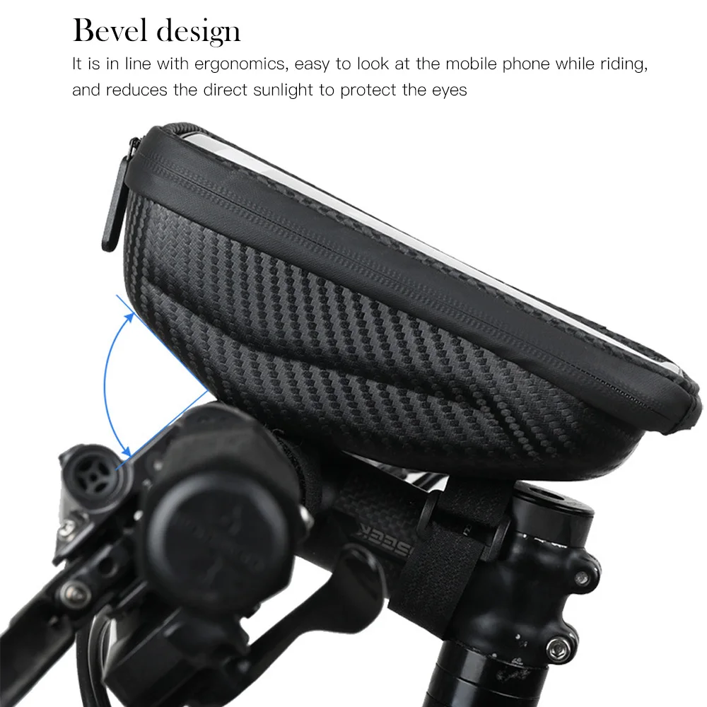 Bicycle Handlebar Bag Bike Front Frame Bag Waterproof Portable Touch Screen Phone Pocket Bike Accessories for Outdoor 
Bicycle Handlebar Bag Bike Front Frame Bag Waterproof Portable Touch Screen Phone Pocket Bike Accessories for Outdoor