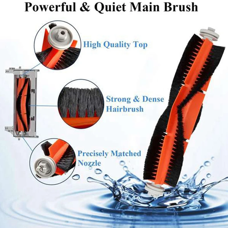 HEPA Filter Main Brush Mop Cloth Side Brush for XiaoMi Roborock T7Pro T6 P50 S50 Vacuum Parts
HEPA Filter Main Brush Mop Cloth Side Brush for XiaoMi Roborock T7Pro T6 P50 S50 Vacuum Parts