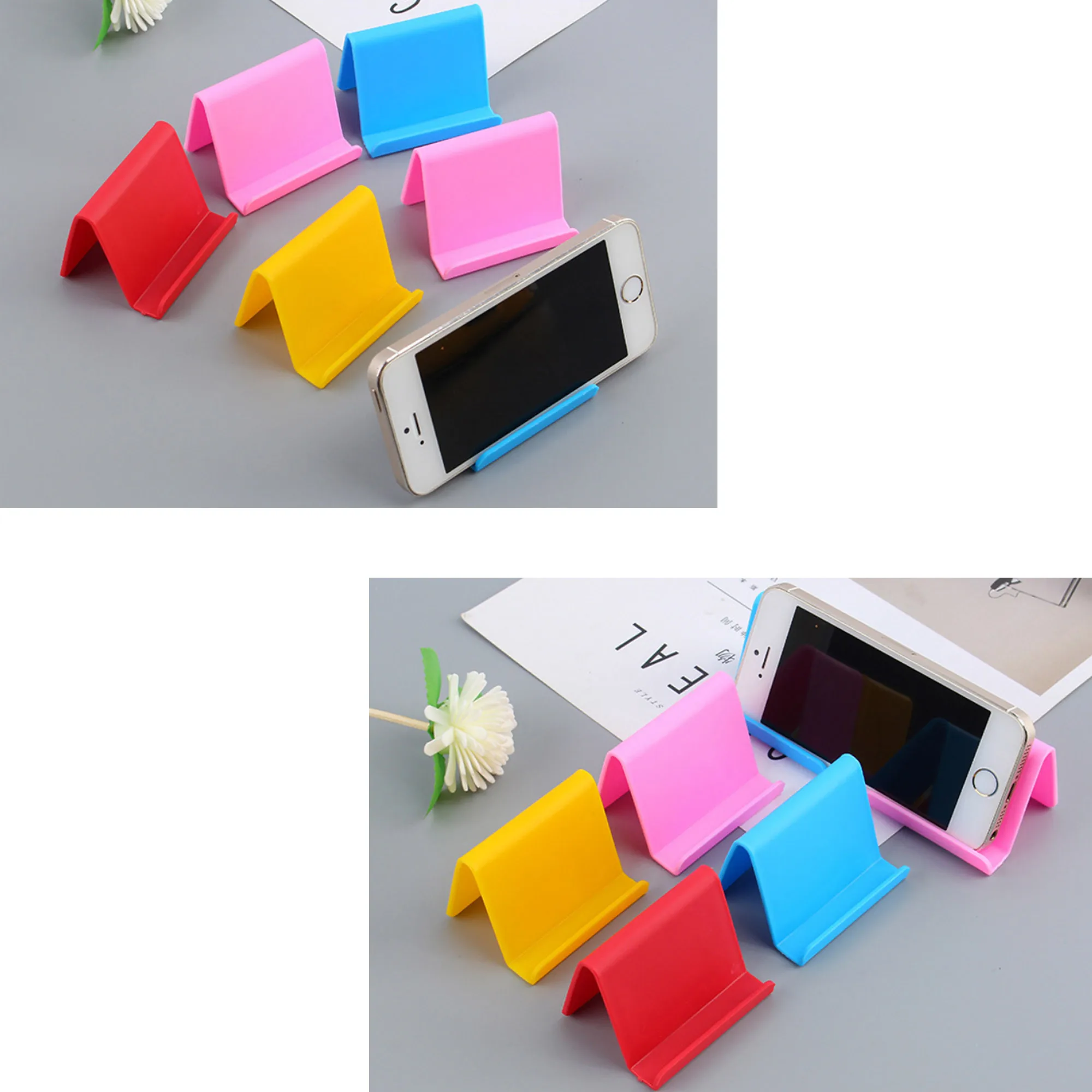 Настольный держатель для телефона Samsung S9 Plus Edge Xiaomi Mi 10 5 шт. | Канцтовары офиса и