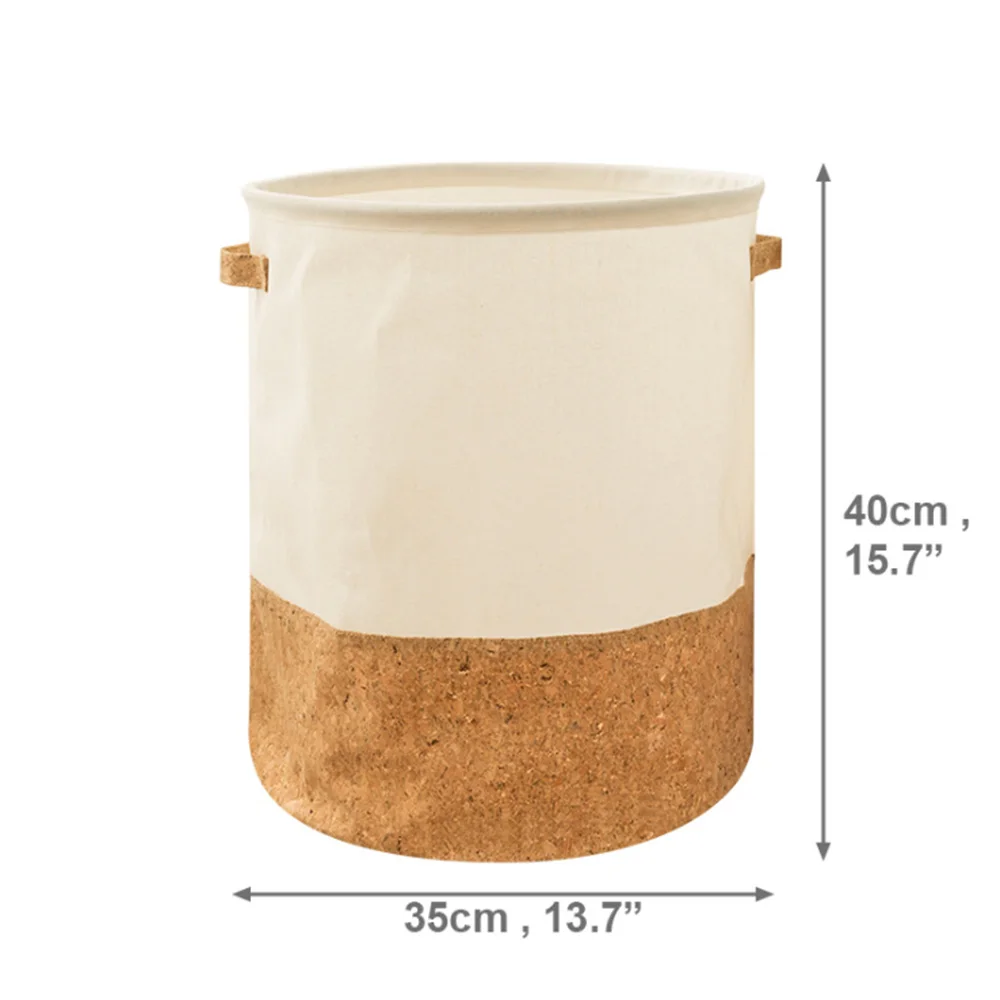 Cotton and Hemp Receiving Barrel Cork Sheet Stitching Dirty Clothes Basket Fabric Technology Waterproof Clothes Receiving Basket
Cotton and Hemp Receiving Barrel Cork Sheet Stitching Dirty Clothes Basket Fabric Technology Waterproof Clothes Receiving Basket