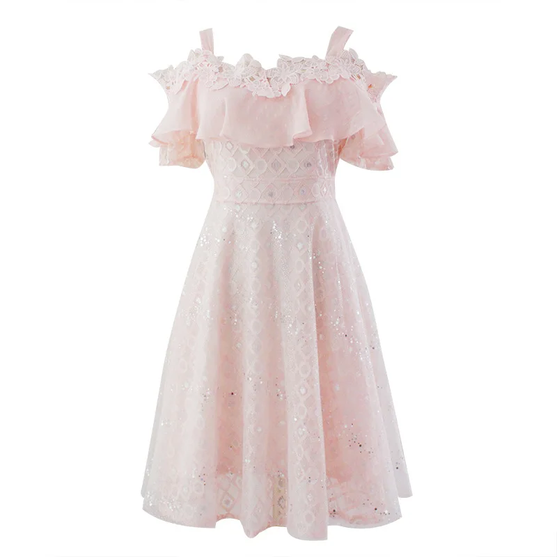 2021 new dress female summer fairy super xiansen soft and sweet Organza suspender Chiffon Lace Skirt
2021 new dress female summer fairy super xiansen soft and sweet Organza suspender Chiffon Lace Skirt
