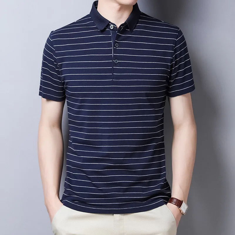 Ymwmhu 2022 New Men Fashion Polo Shirt Cotton Short Sleeve Summer Cool Tops Casual Male Korean Tshirt Striped Homme Tee Shirt
Ymwmhu 2022 New Men Fashion Polo Shirt Cotton Short Sleeve Summer Cool Tops Casual Male Korean Tshirt Striped Homme Tee Shirt