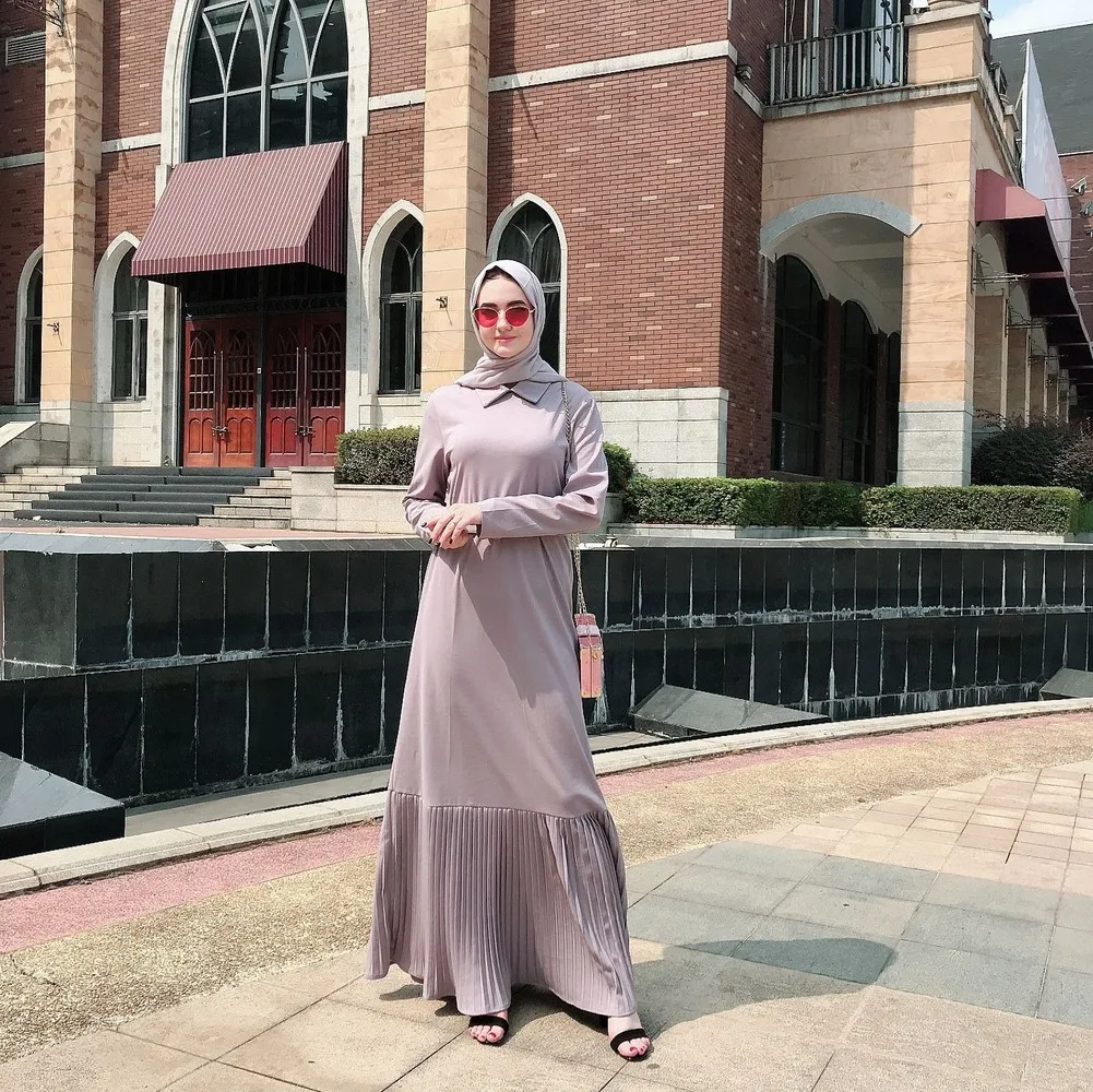 Pleated Abaya Robe Dubai Turkish Muslim Dress Abayas Women Evening Hijab Dresses Kaftan Turkey Islamic Clothing Caftan Vestidos 
Pleated Abaya Robe Dubai Turkish Muslim Dress Abayas Women Evening Hijab Dresses Kaftan Turkey Islamic Clothing Caftan Vestidos