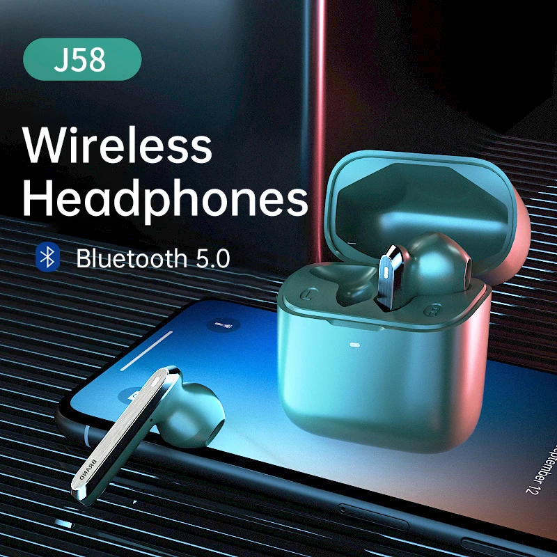 TWS Headphone Bluetooth 5.0 Headset Wireless Earphone In-ear HD Stereo Sport Earbuds No delay Longer endurance with Microphone
TWS Headphone Bluetooth 5.0 Headset Wireless Earphone In-ear HD Stereo Sport Earbuds No delay Longer endurance with Microphone