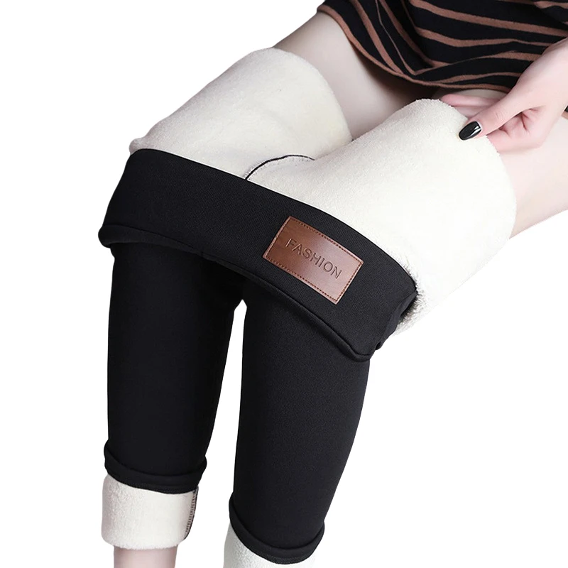 CHRLEISURE Winter Warm Leggings Women High Waist Velvet Thick Legging Patchwork Super Stretch Pencil Pant Plus Size
CHRLEISURE Winter Warm Leggings Women High Waist Velvet Thick Legging Patchwork Super Stretch Pencil Pant Plus Size