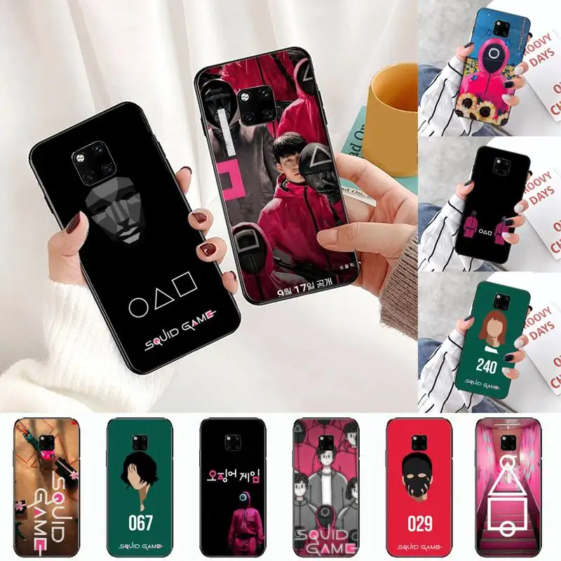 squid game Phone Case For Huawei honor Mate P 10 20 30 40 i 9 8 pro x Lite smart 2019 nova 5t high quality shell
squid game Phone Case For Huawei honor Mate P 10 20 30 40 i 9 8 pro x Lite smart 2019 nova 5t high quality shell