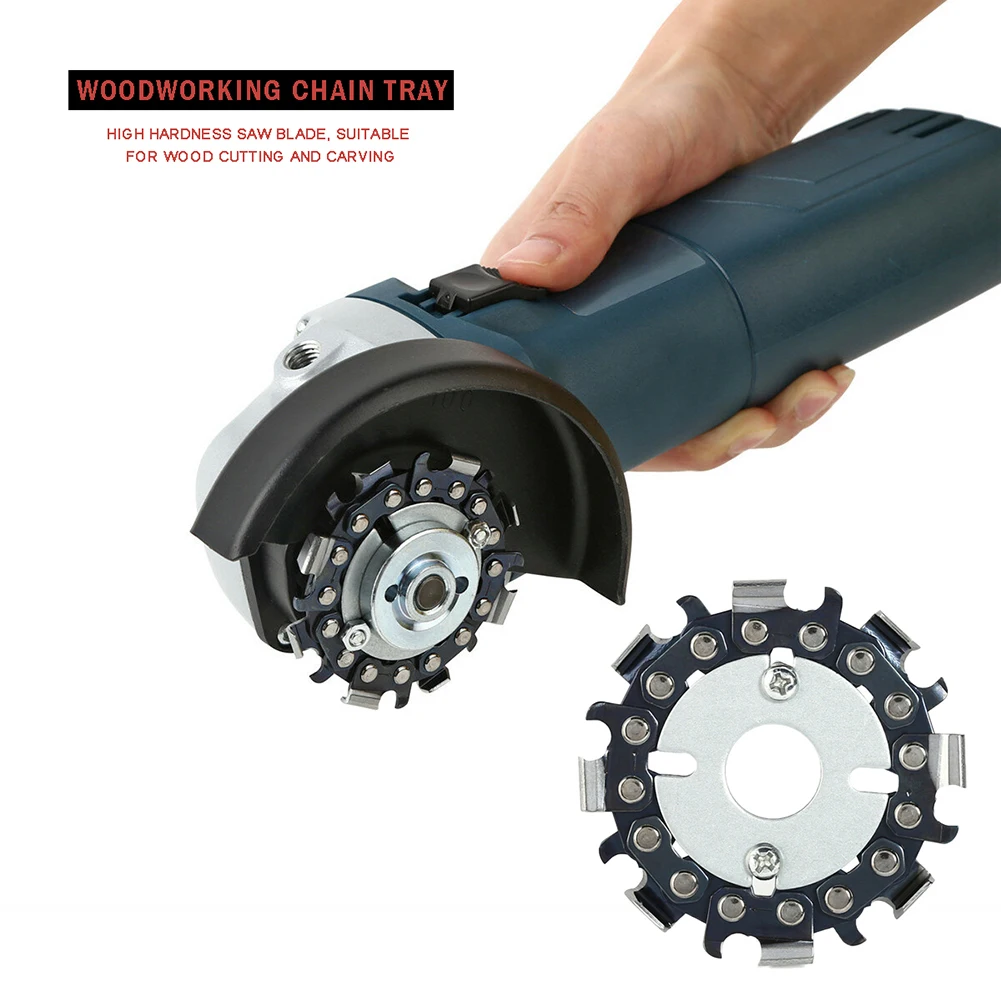 8 Teeth 2.5inch Round Angle Grinder Chain Saw Blade Wood Carving Disc Rotary Tool Wood Cutting Engraving Woodworking Saw Blade
8 Teeth 2.5inch Round Angle Grinder Chain Saw Blade Wood Carving Disc Rotary Tool Wood Cutting Engraving Woodworking Saw Blade